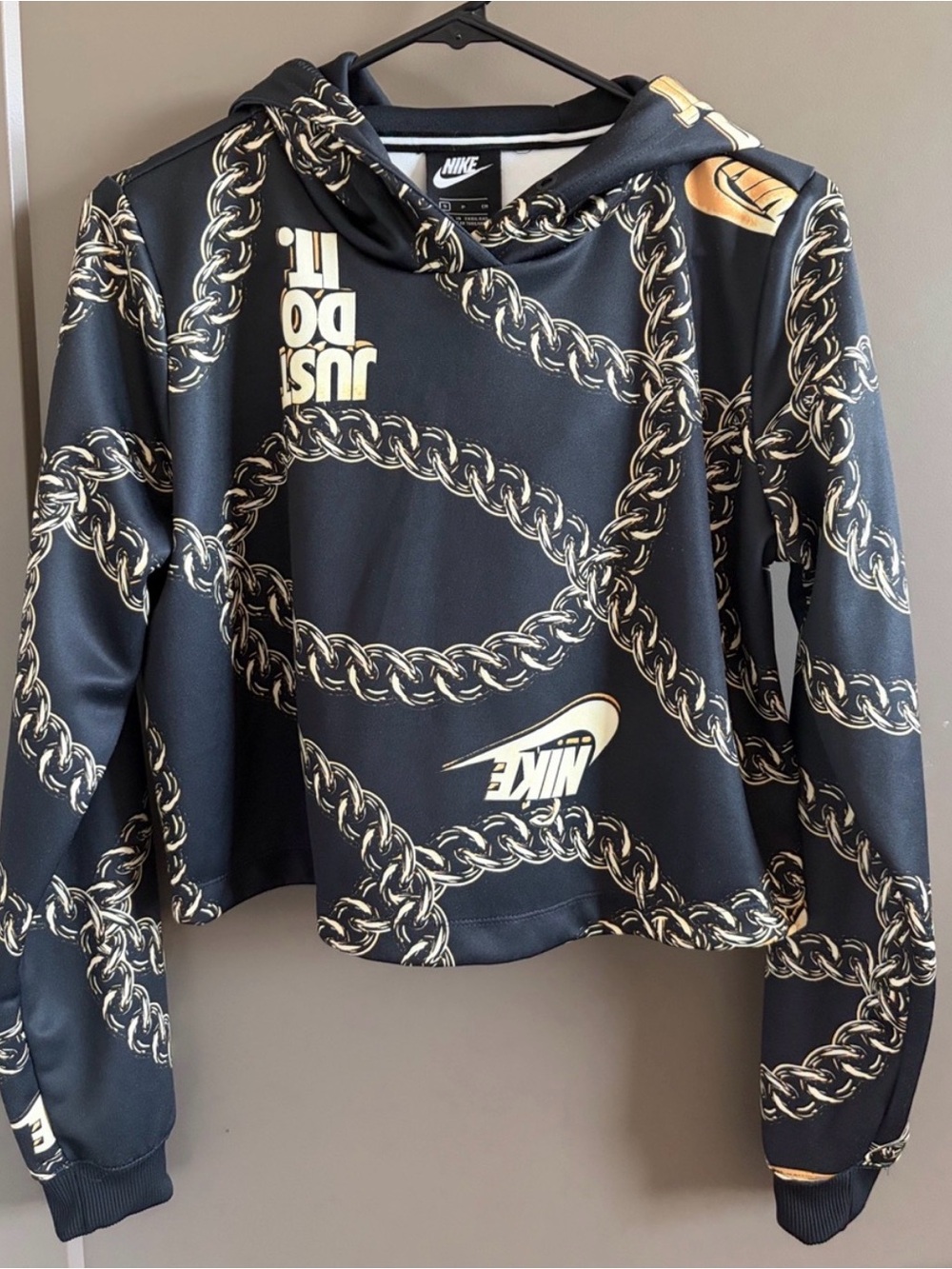 Nike Sportswear Icon Clash Crop Hoodie